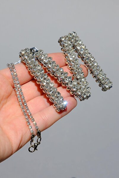 TASARIM ARABAM ATİKE ELİF AKIN Silver 7 cm ''m'' Letter Rearview Ornament