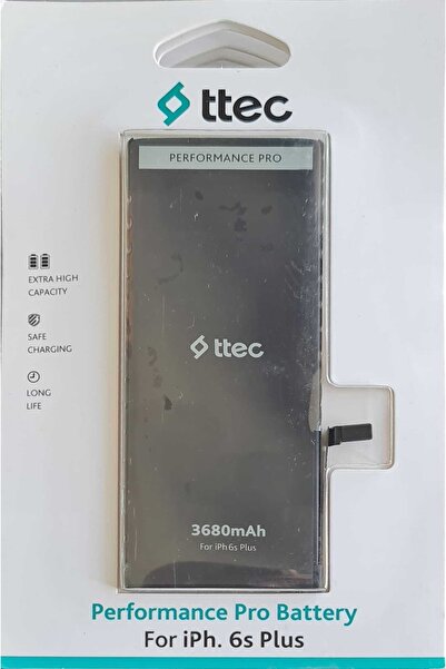 Ttec Iphone 6s Plus Uyumlu Performans Pro 3680 Mah Batarya