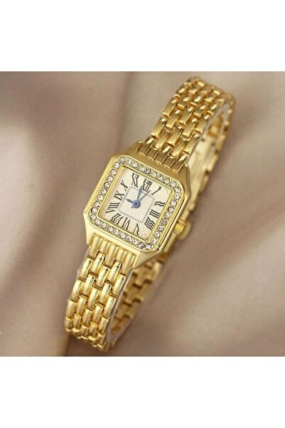 pullmarkt Taşlı Çelik Kadın Kol Saati