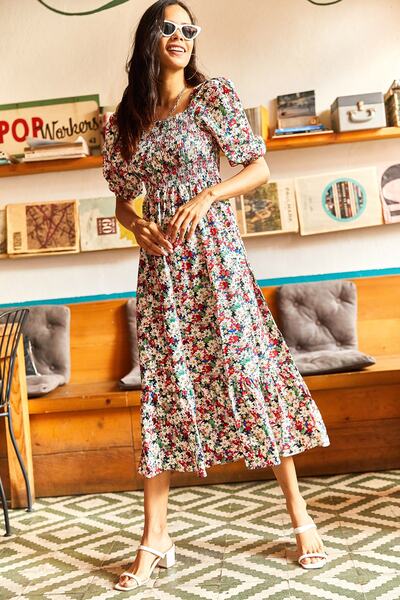 PARK İSTANBUL64 Palton kaki de damă cu glugă