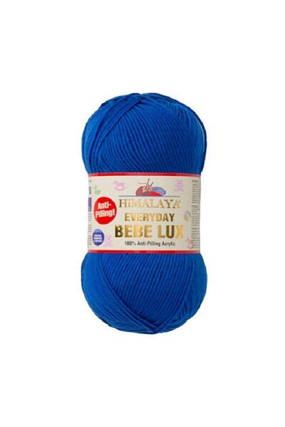 Himalaya Saks Blue Everyday Bebelux ръчно плетена прежда, 5-пакет 70412