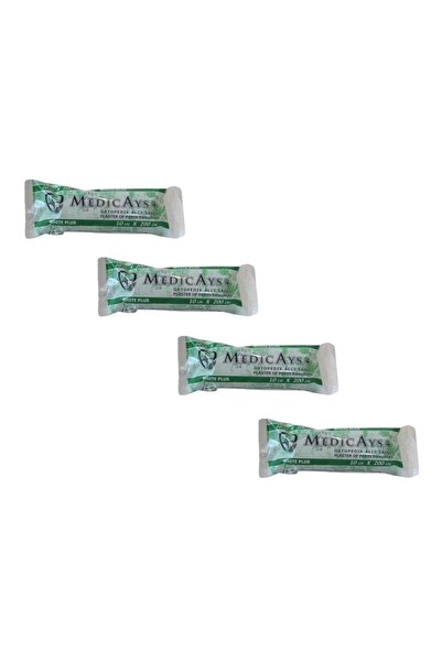 MEDİCAYS + Alçılı Sargı Bezi 10cm X 200cm 4 Adet