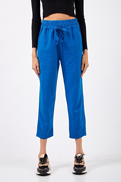 Laluvia Sax Grosgrain fűzős női nadrág