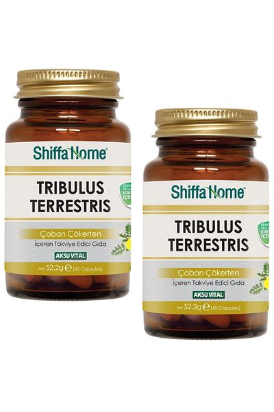 Shiffa Home Tribulus Terrestris Shepherd Collapsing 60 Capsules X 2 Pcs