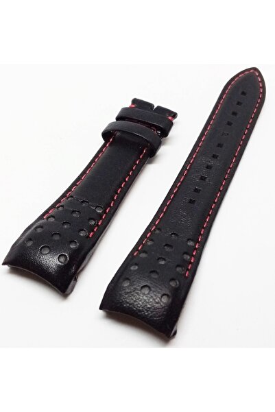 onlinekordon سوار ساعة جلدي متوافق مع Seiko Sportura Scjc043