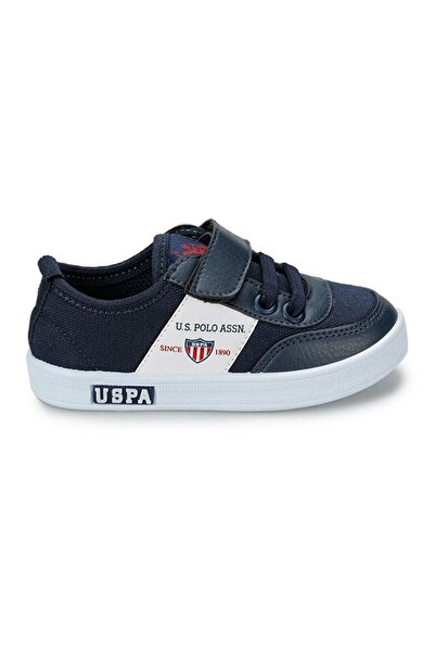 U.S. Polo Assn. Pantofi sport casual pentru copii Cameron Textile bleumarin -...