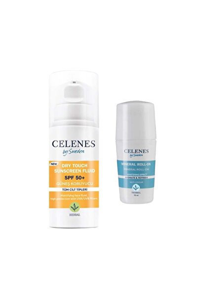 Celenes By Sweden Roll On 75 ml ve 50 Spf Güneş Koruyucu