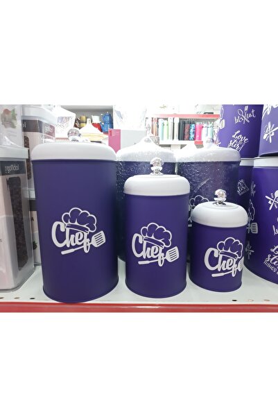 Çiftçiler 3'lü Metal Saklama