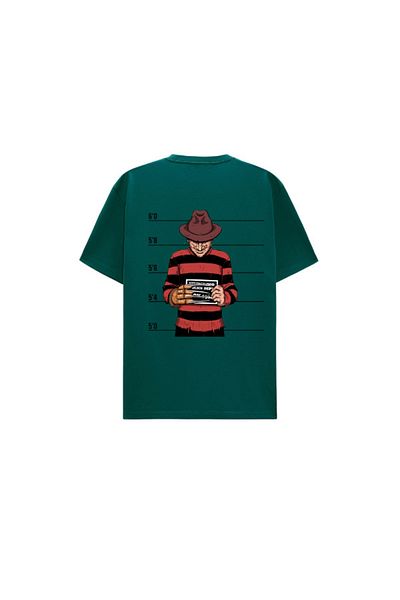 C&C OKULCUNUZ Μπλουζάκι Unisex Oversize Freddy Krueger Oversize