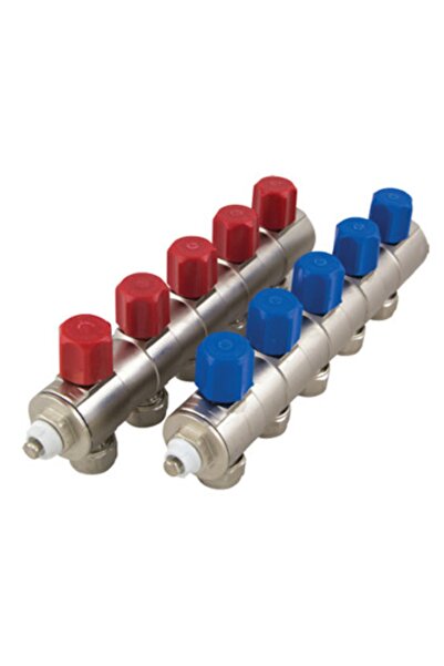 BYMET 1" Kendinden Vanalı Kolektör 11 Ağızlı (ÜRÜN TEKLİ SATILMAKTADIR)