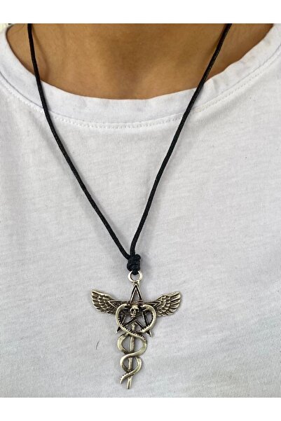 etniko Snake-Dry Head-Star Unisex Adjustable Necklace