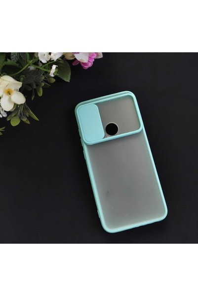 Aksesuarda Moda Redmi Note 8 Compatible Camera Protected Sliding Case