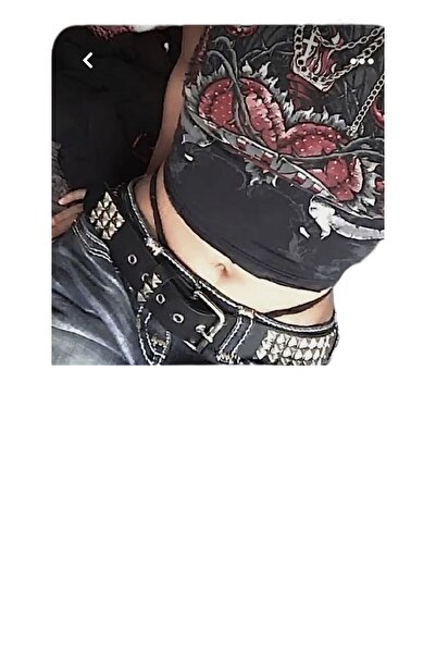 targay Cureaua cu cataramă stil cowboy, gotică, punk, metalică, cu piramide ș...
