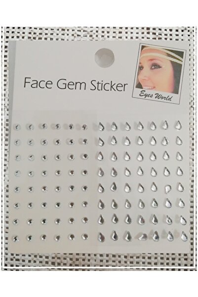 GÜLPEŞE Vücut ve Yüz Taşı Stickers7867