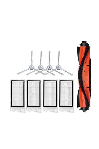 robotyedek Set de filtre de perie de schimb compatibile cu Roidmi Eve Plus, 9...