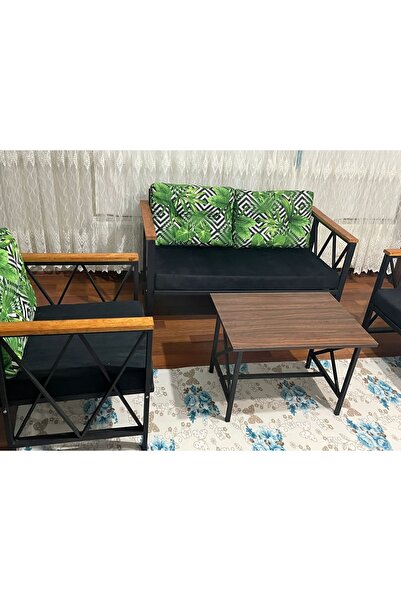 Öz consept Bahçe Takımları Balkon Cafe 2+1+1 Takım