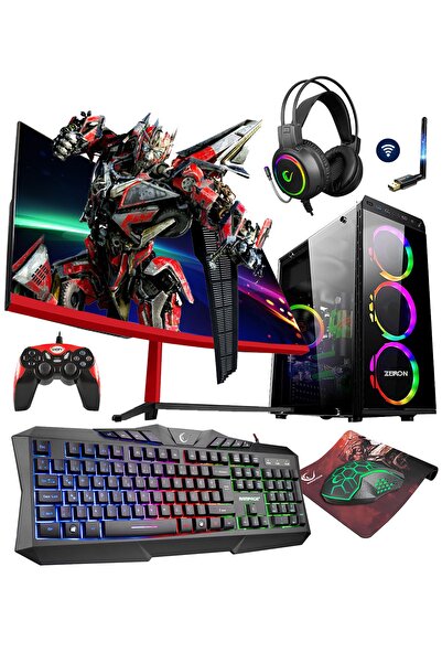 Zeiron Rsx44 Ryzen 5 5600x 16gb 128gb M.2 + 1tb Gtx1650 24" 144hz Oyuncu Bilg...