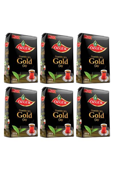 özgür çay Gold Çay 1000 G X 6 Adet