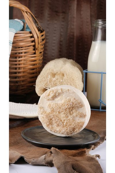 Myros 200 Gr Pumpkin Fiber Body Care Soap with Donkey & Royal Jelly Essence