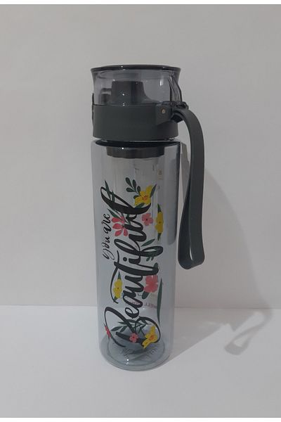 renkli çiçekler Water Bottle 800 ml Water Bottle with Tank Water Bottle