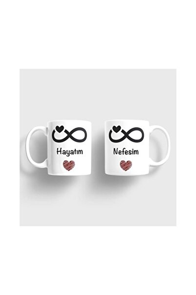sıradışıhediyem أكواب Love Dear Couple (سيتم إرسال قطعتين)