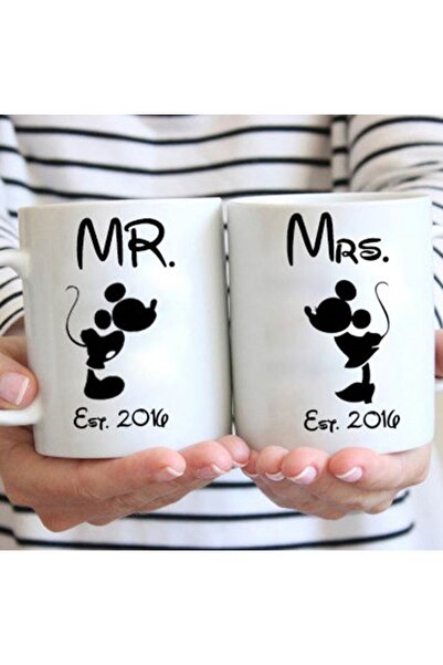 sıradışıhediyem أكواب Love Dear Couple (سيتم إرسال قطعتين)