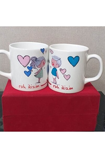 sıradışıhediyem أكواب Love Dear Couple (سيتم إرسال قطعتين)
