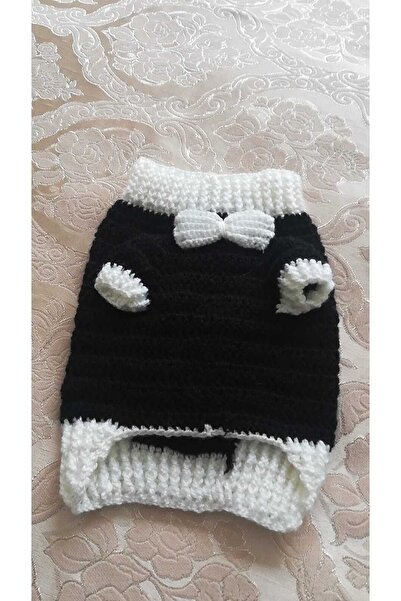 NURDELA El Örgüsü Küçük Irk Köpek Ve Kedi Kıyafeti/ Örgü Köpek Kazağı