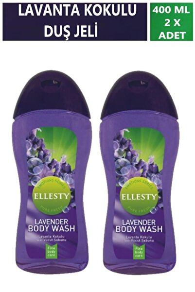 ELLESTY Lavanta Duş Jeli 400 Ml X 2 Adet