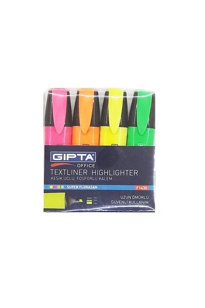 Gıpta Highlighter Pen Set of 4