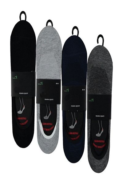 Ekinoks Colorful Bamboo Men's Ballerina Socks