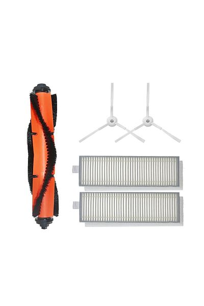 Roborge Xiaomi Vacuum Mop 2in1 Essential - مكنسة كهربائية روبوتية، مجموعة قطع غيار متوافقة مكونة من 5 قطع (MJSTG1)