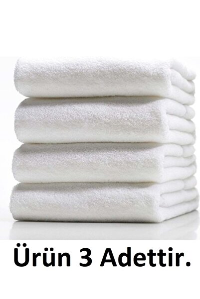 Özdilek Рушник для рук бавовняний готельний 3 шт 50x90 білий