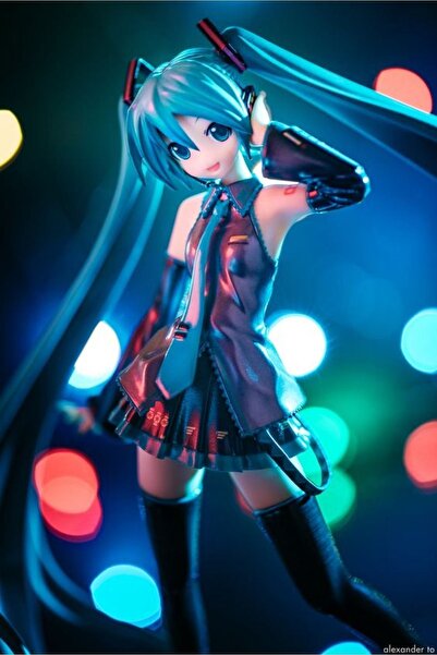 Genel Markalar Hatsune Miku Poster A3 Boyutu 30 X 42 Cm Dijital Baskılı 200 Gr Parlak Kuşe Kağıt Parlak Poster