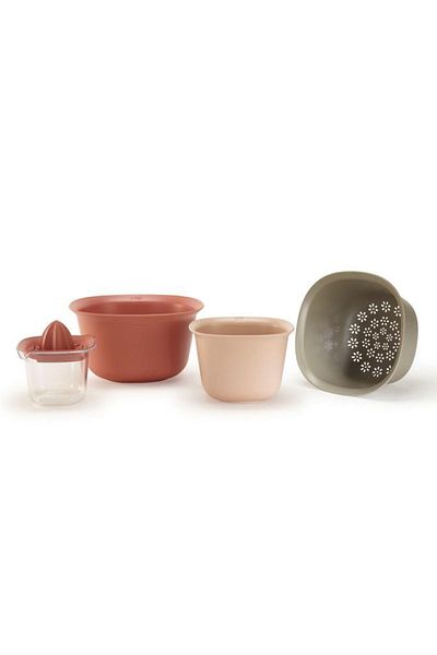 ultraform Salmon Mixing Bowl 5 Pieces