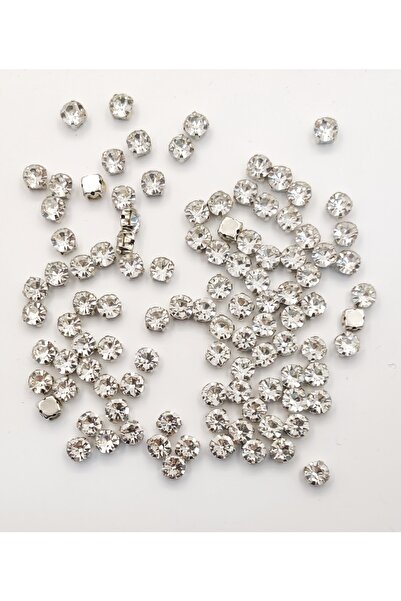 HASAN ERDOĞAN 6 Mm Kasalı Dikme Yuvarlak Cam Taş Beyoğlu Taşı 20 Adet