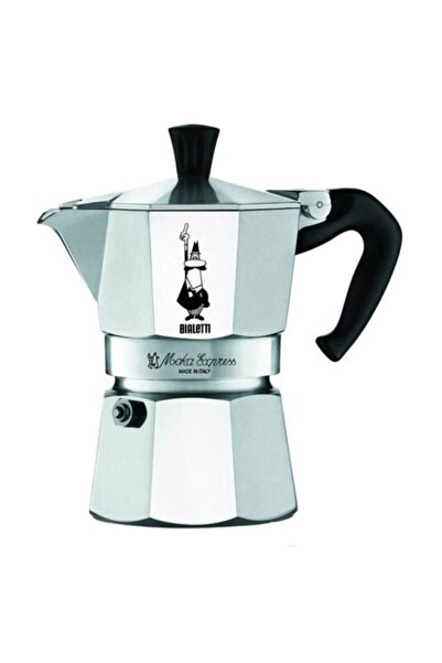 Bialetti Durnes - Moka Express Siyah 3 Cup / Moka Pot
