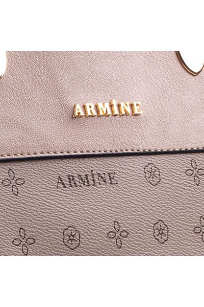 Armine Classic Women's Printed Mink Bag with Strap