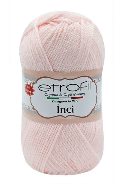 Etrofil Inci El Örgü Iplikleri - 100 Gr/230 M - 73038 Açık Pembe