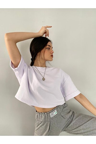 Duble Kol Beyaz Crop