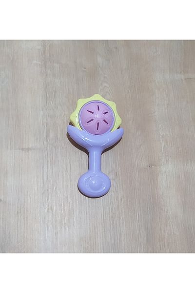 Apiko Shop Daisy Rattle, Baby Rattle (length 18 Cm) 1 Piece
