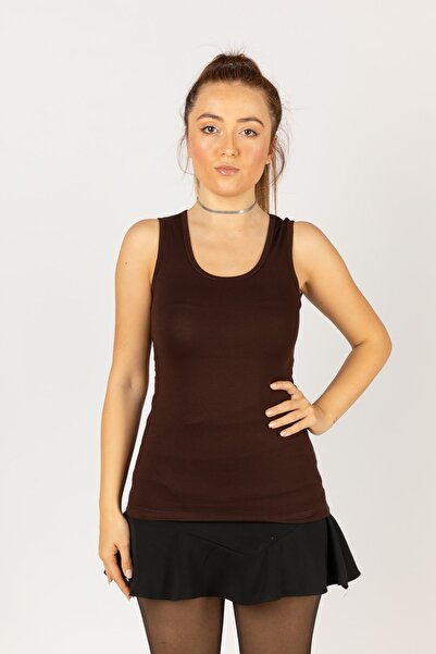 Nacar Kadın Kalın Askılı Body