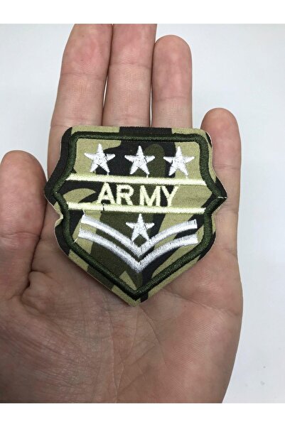 oldskoolbutik أرما مطرزة للجيش قابلة للالتصاق بالكي