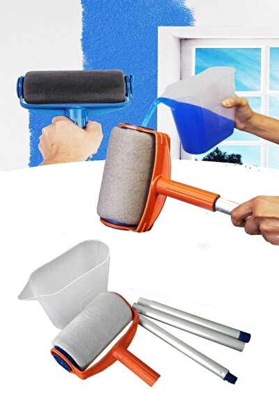 Genel Markalar Damlatmayan Pratik Duvar Boya Rulosu Seti -Badana Rulo