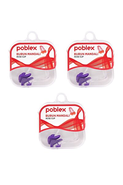 Poblex Burun Tıkacı 3'lü