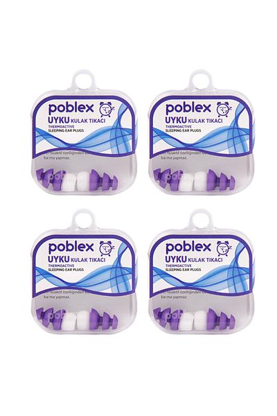 Poblex Sleeping Earplugs Large Size 3 Boxes