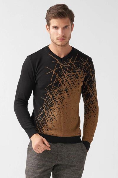 Mcr Patterned Knitwear Sweater
