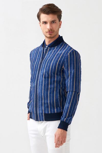 Mcr Patterned Pilot Coat