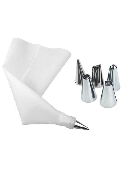 Gondol 6 Different Metal Tipped Cream Bags