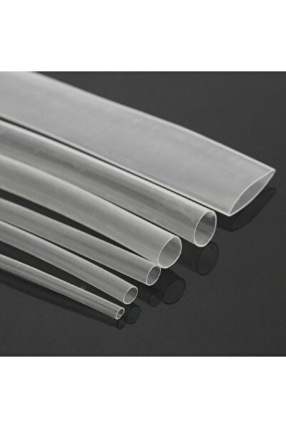 Mykablo Isı Ile 2/1 Daralan Makaron 6.4 Mm - Şeffaf - 100 Metre